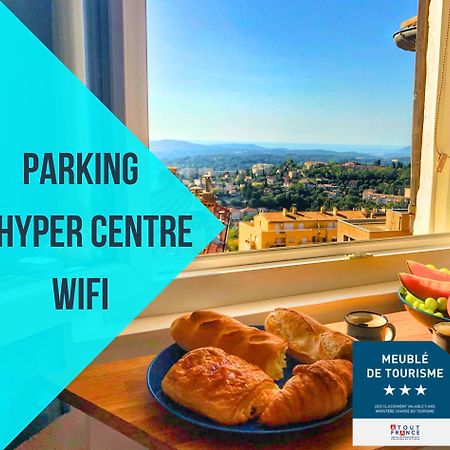 Parking Prive - Vue Mer - Wifi - Centre Historique Grasse Ngoại thất bức ảnh